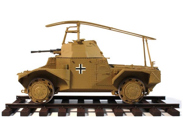 ICM Panzersphwagen P 204 (f) Railway, WWII German Armoured Vehicle | 4823044404322