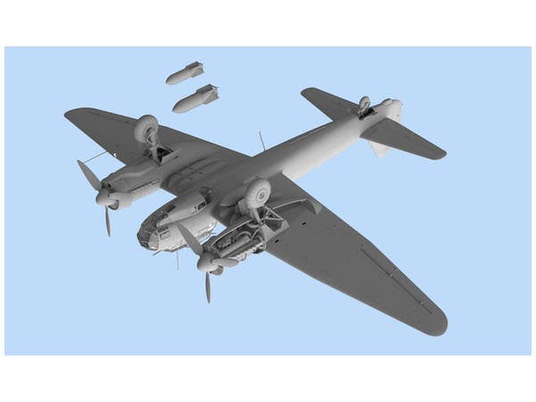 ICM 1/48 Ju 88A-11, WWII German Bomber | 4823044404360