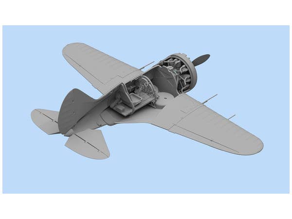 ICM 1/48 I-16 type 28, WWII Soviet Fighter | 4823044404391