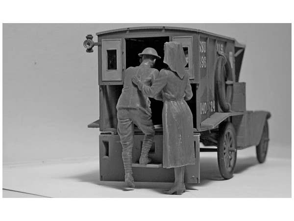 ICM 1/35 WWI US Medical Personnel (4 figures) | 4823044404636