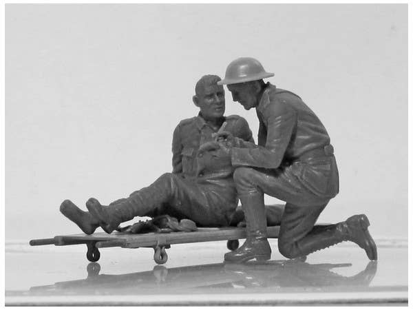 ICM 1/35 WWI US Medical Personnel (4 figures) | 4823044404636