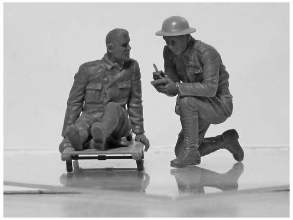ICM 1/35 WWI US Medical Personnel (4 figures) | 4823044404636