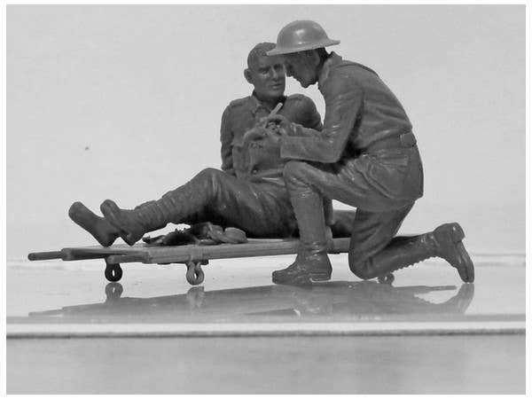 ICM 1/35 WWI US Medical Personnel (4 figures) | 4823044404636