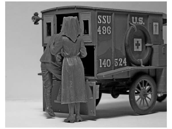 ICM 1/35 WWI US Medical Personnel (4 figures) | 4823044404636