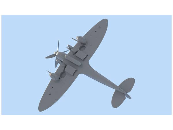 ICM 1/48 Spitfire Mk.IXC 'Beer Delivery', WWII British Fighter | 4823044404520