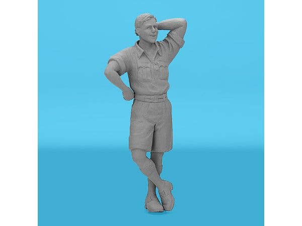 ICM 1/48 RAF Pilots in Tropical Uniforms (1941-1945) (100% new molds), Figure | 4823044409754