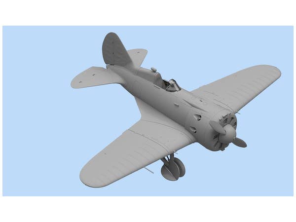 ICM 1/48 I-16 type 24, WWII Soviet Fighter | 4823044402571