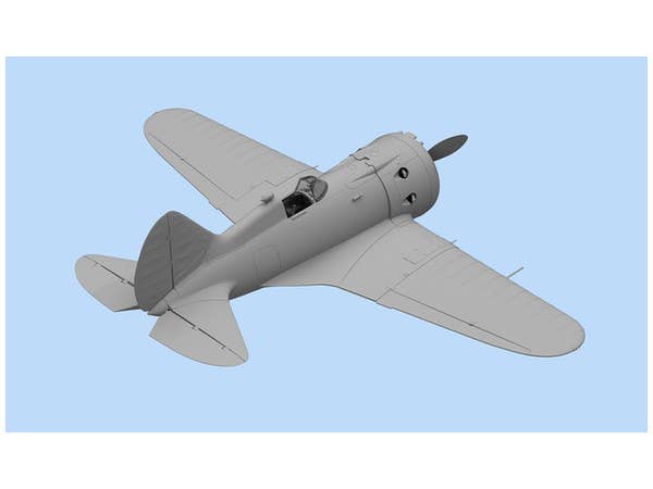 ICM 1/48 I-16 type 24, WWII Soviet Fighter | 4823044402571