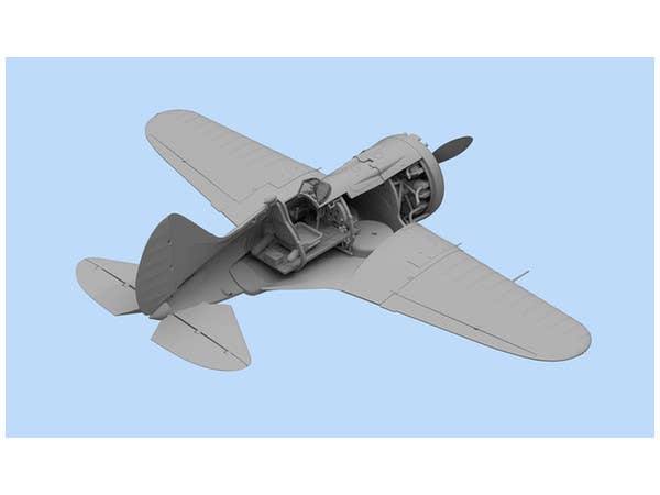 ICM 1/48 I-16 type 24, WWII Soviet Fighter | 4823044402571