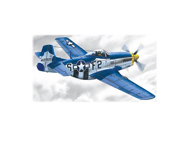 ICM 1/48 Mustang P-51D-15, WWII American Fighter | 4823044400591