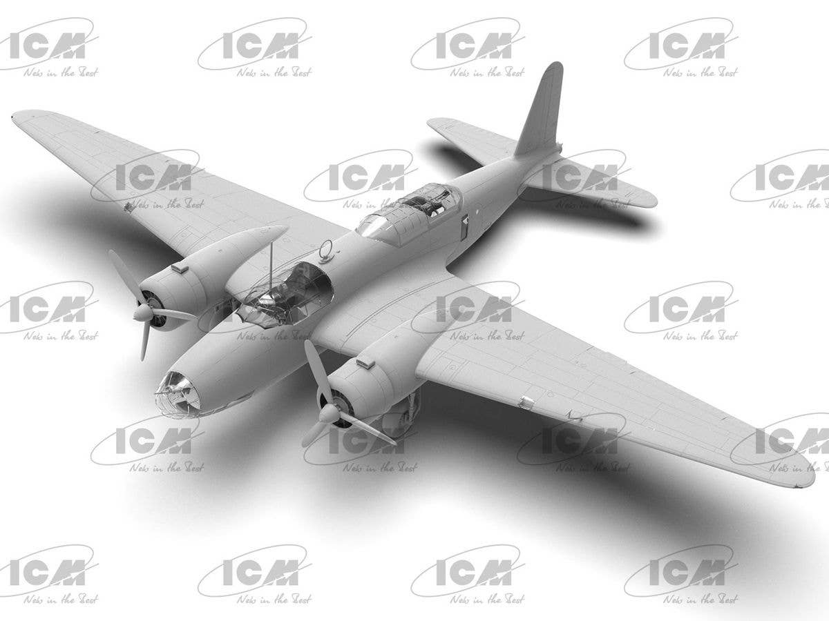 ICM 1/48 Ki-21-Ib 'Sally', Japanese Heavy Bomber (100% new molds), Aircraft | 4823044408580