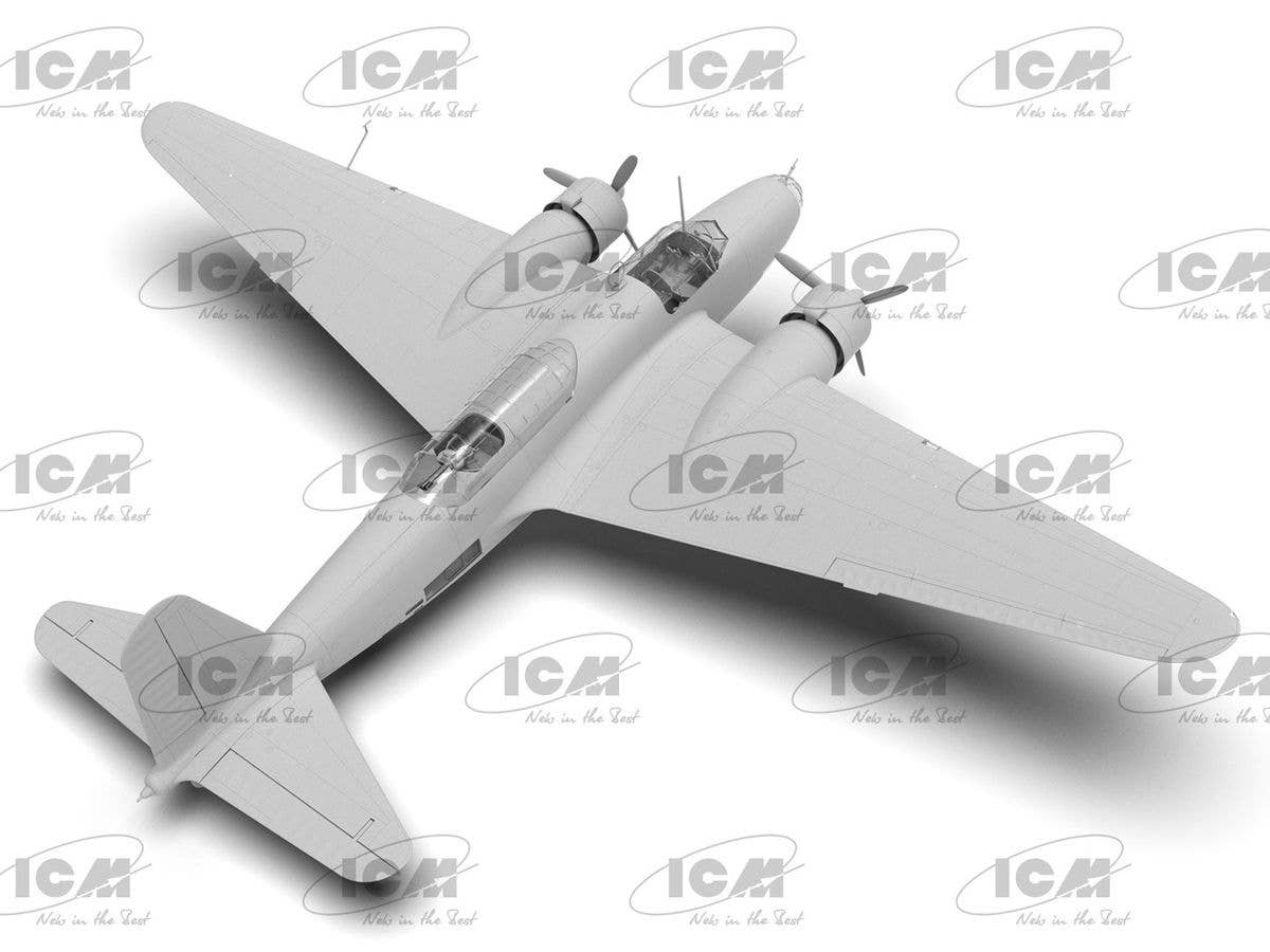 ICM 1/48 Ki-21-Ib 'Sally', Japanese Heavy Bomber (100% new molds), Aircraft | 4823044408580