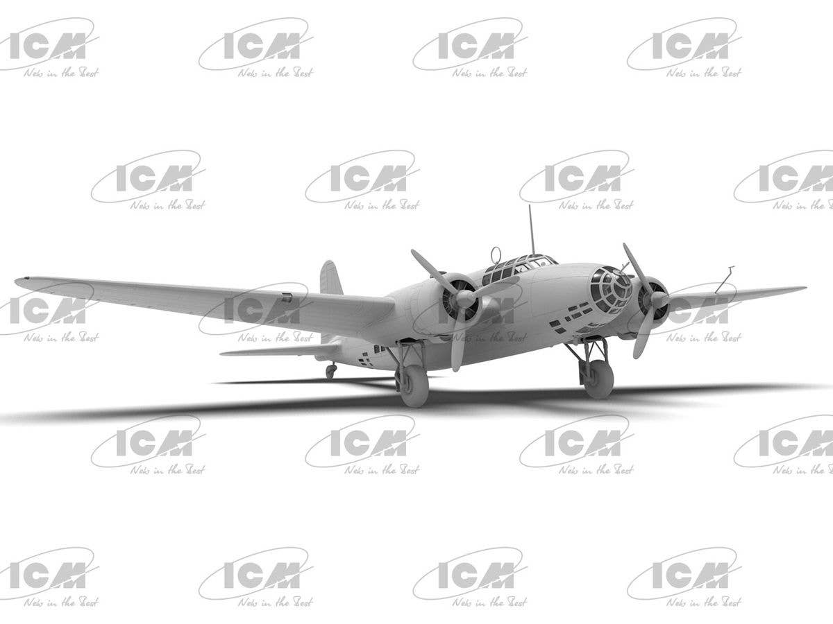 ICM 1/48 Ki-21-Ib 'Sally', Japanese Heavy Bomber (100% new molds), Aircraft | 4823044408580