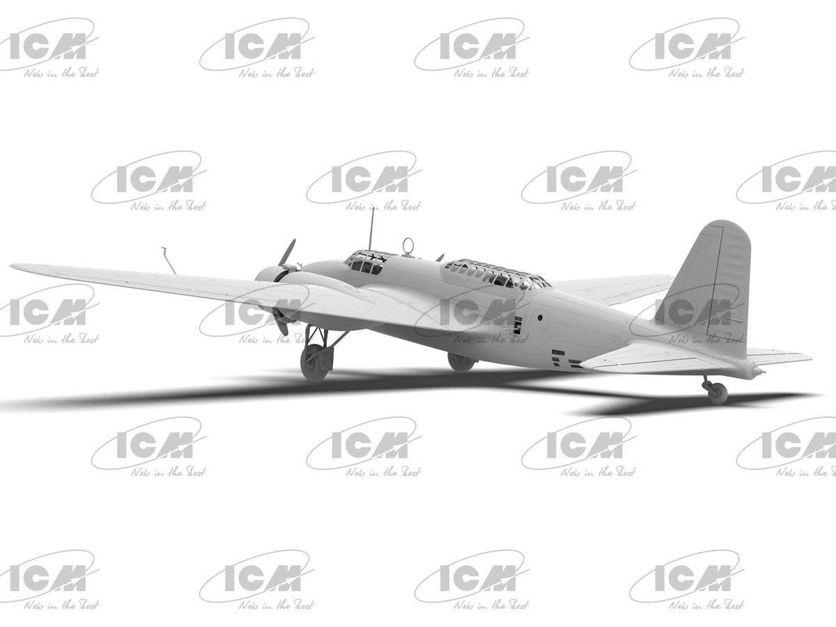 ICM 1/48 Ki-21-Ib 'Sally', Japanese Heavy Bomber (100% new molds), Aircraft | 4823044408580