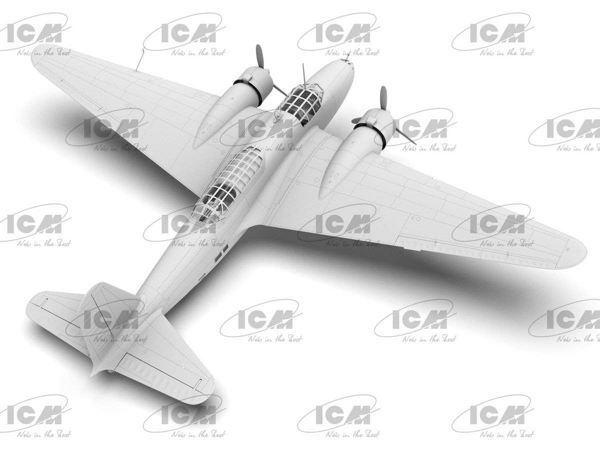 ICM 1/48 Ki-21-Ia 'Sally', Japanese Heavy Bomber, Aircraft | 4823044409464