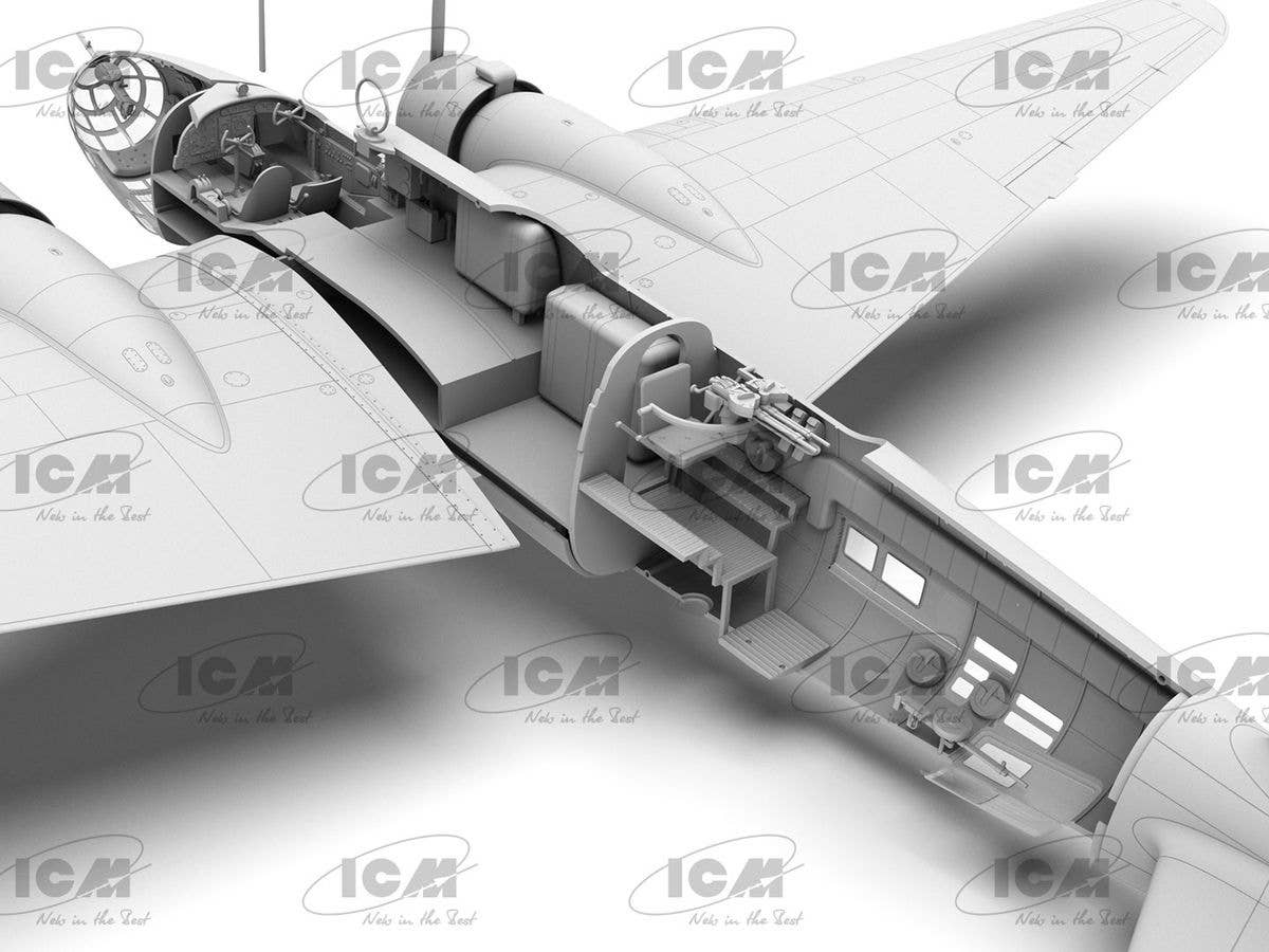 ICM 1/48 Ki-21-Ia 'Sally', Japanese Heavy Bomber, Aircraft | 4823044409464