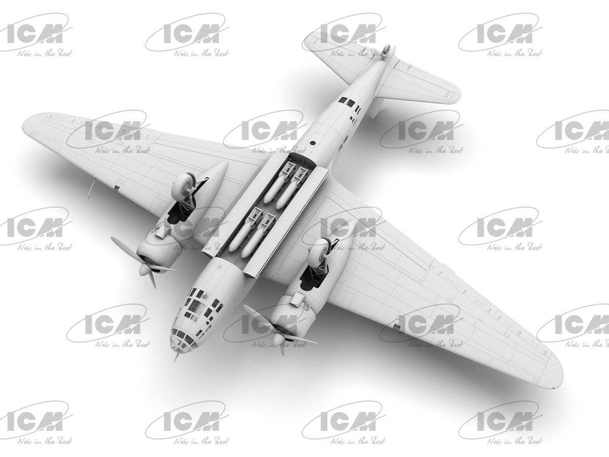 ICM 1/48 Ki-21-Ia 'Sally', Japanese Heavy Bomber, Aircraft | 4823044409464