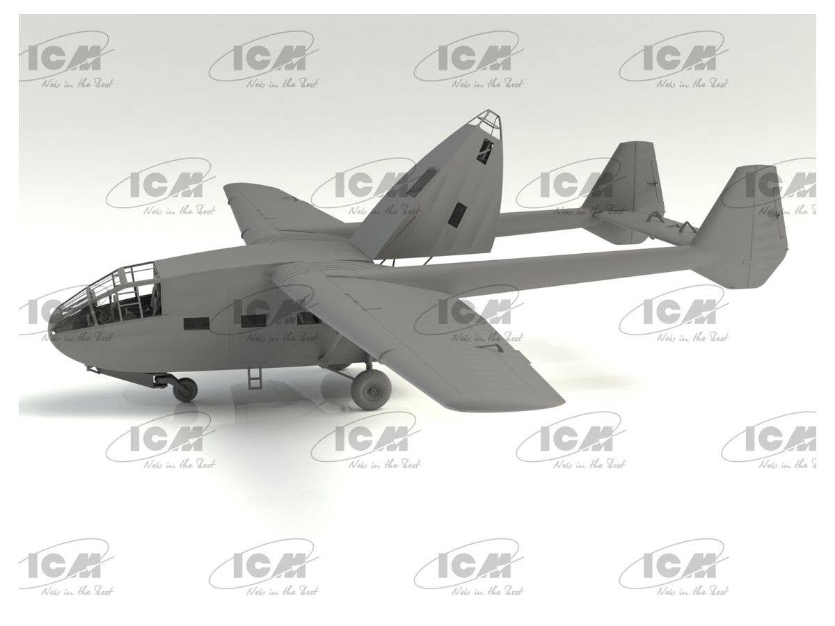 ICM 1/48 Gotha Go 242B, WWII German Landing Glider (100% new molds) | 4823044407699