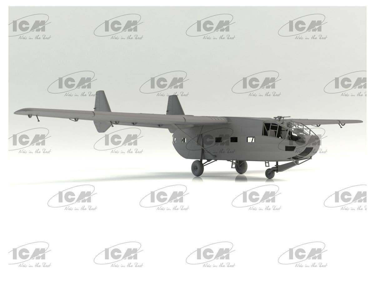 ICM 1/48 Gotha Go 242B, WWII German Landing Glider (100% new molds) | 4823044407699