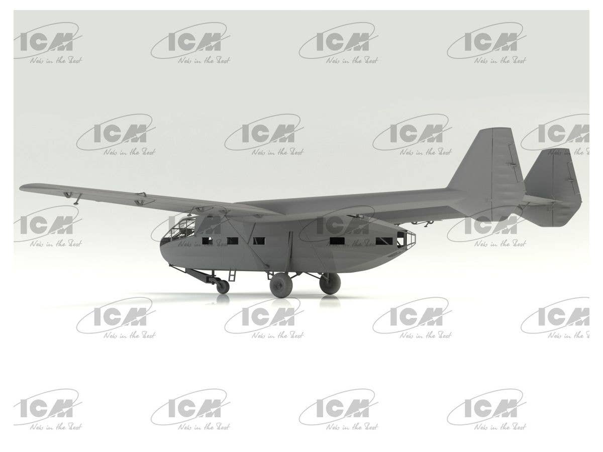 ICM 1/48 Gotha Go 242B, WWII German Landing Glider (100% new molds) | 4823044407699