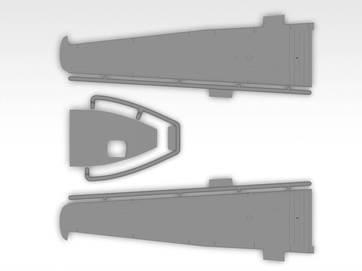 ICM 1/48 Gotha Go 242A, WWII German Landing Glider | 4823044407705