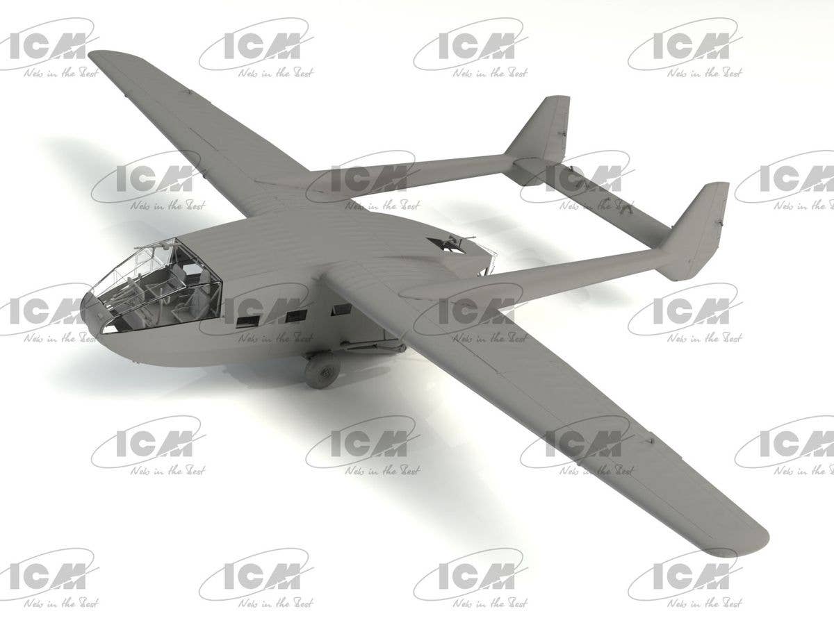 ICM 1/48 Gotha Go 242A, WWII German Landing Glider | 4823044407705