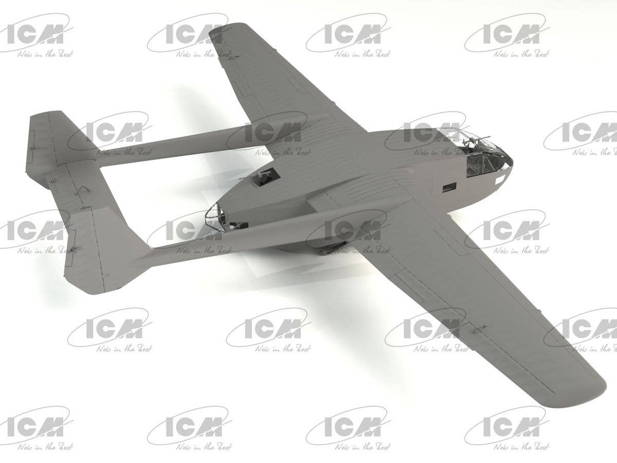 ICM 1/48 Gotha Go 242A, WWII German Landing Glider | 4823044407705