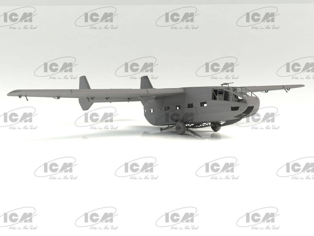 ICM 1/48 Gotha Go 242A, WWII German Landing Glider | 4823044407705