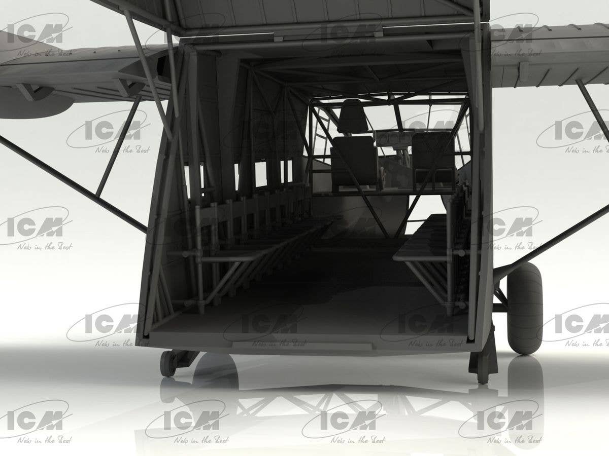 ICM 1/48 Gotha Go 242A, WWII German Landing Glider | 4823044407705