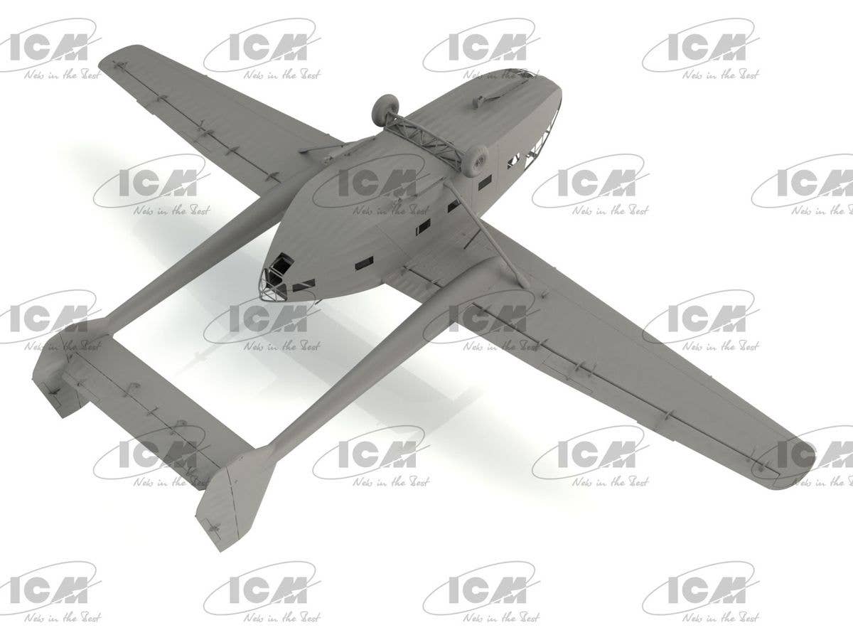 ICM 1/48 Gotha Go 242A, WWII German Landing Glider | 4823044407705