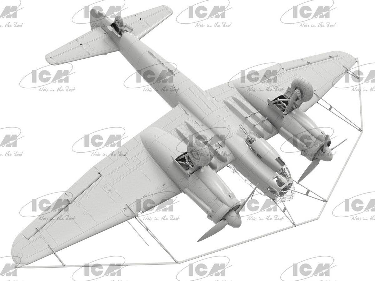 ICM 1/48 Ju-88A-8 Paravane, WWII German Aircraft | 4823044408627