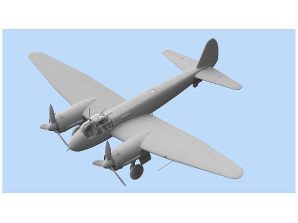 ICM 1/48 Ju 88_-6, WWII German Heavy Fighter | 4823044404889