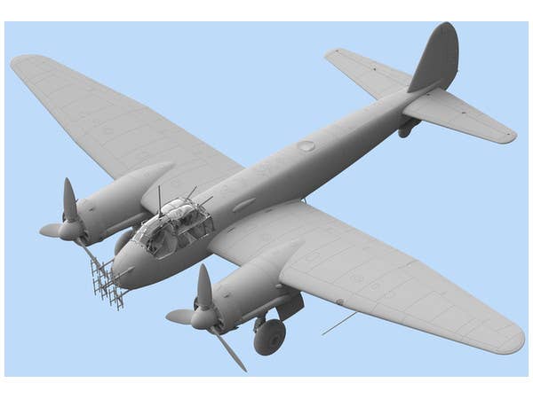 ICM 1/48 Ju 88_-6b, WWII German Night Fighter | 4823044404896