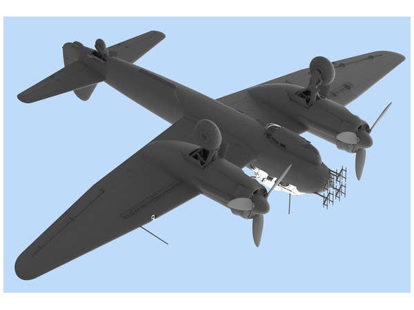 ICM 1/48 Ju 88_-6b, WWII German Night Fighter | 4823044404896