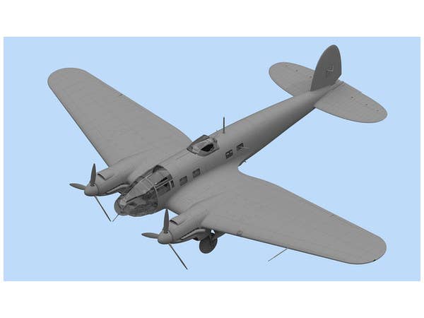 ICM 1/48 He 111H-3, WWII German Bomber | 4823044404513