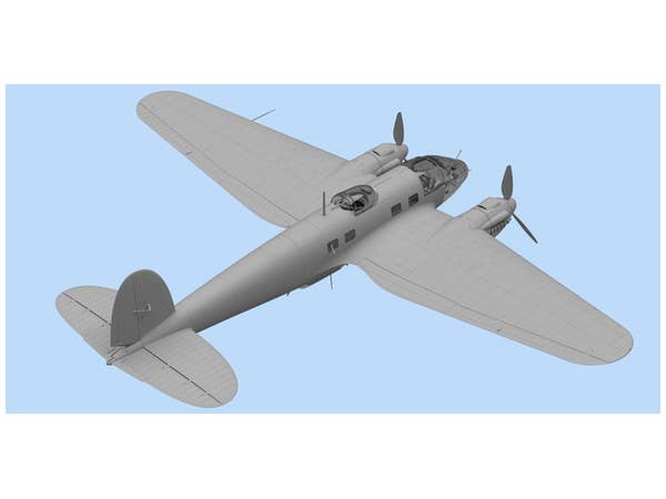 ICM 1/48 He 111H-6, WWII German Bomber | 4823044404926
