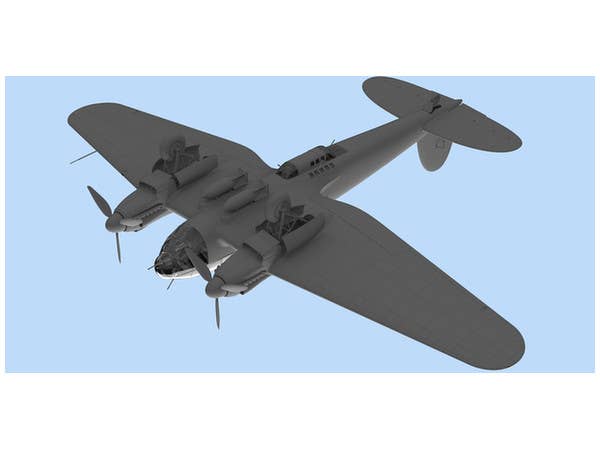 ICM 1/48 He 111H-6, WWII German Bomber | 4823044404926