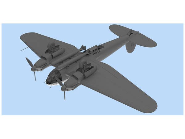 ICM 1/48 He 111H-6, WWII German Bomber | 4823044404926
