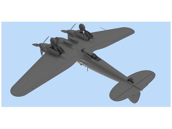 ICM 1/48 He 111H-6, WWII German Bomber | 4823044404926