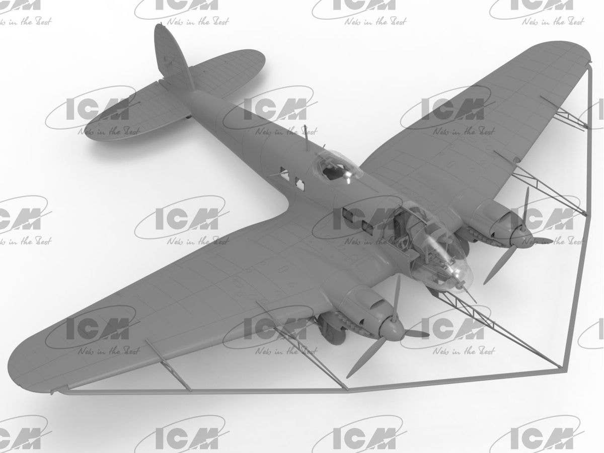 ICM 1/48 He 111H-8 Paravane, WWII German Aircraft, Aircraft | 4823044409525