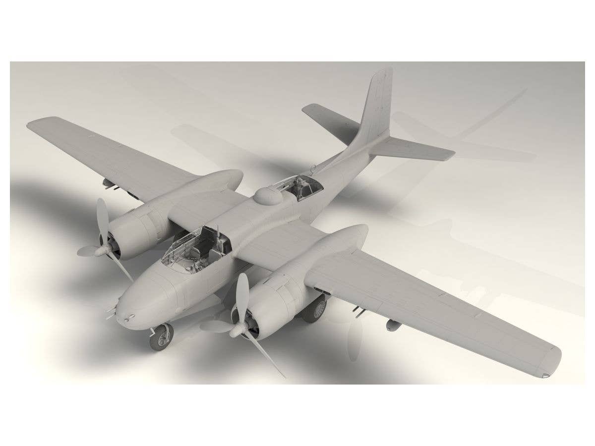 ICM 1/48 A-26B-15 Invader, WWII American Bomber | 4823044405787