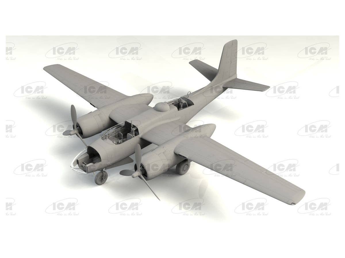 ICM 1/48 A-26C-15 Invader, WWII American Bomber | 4823044406296