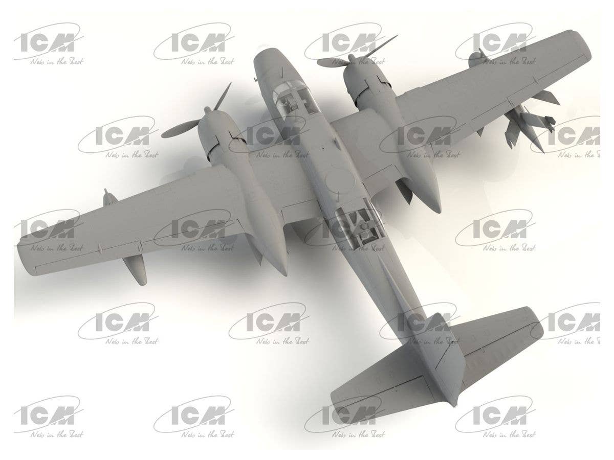 ICM 1/48 Jig Dog' JD-1D Invader with KDA-1 drone | 4823044408610