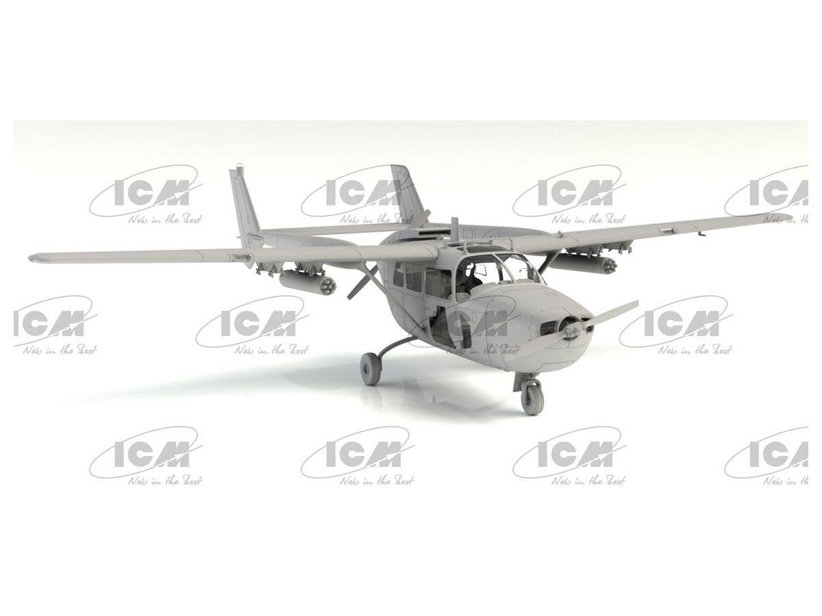 ICM 1/48 O-2A Late Production USAF Observation Aircraft | 4823044407606