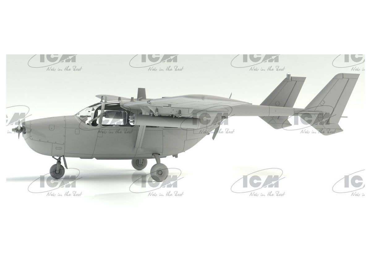 ICM 1/48 O-2A Late Production USAF Observation Aircraft | 4823044407606