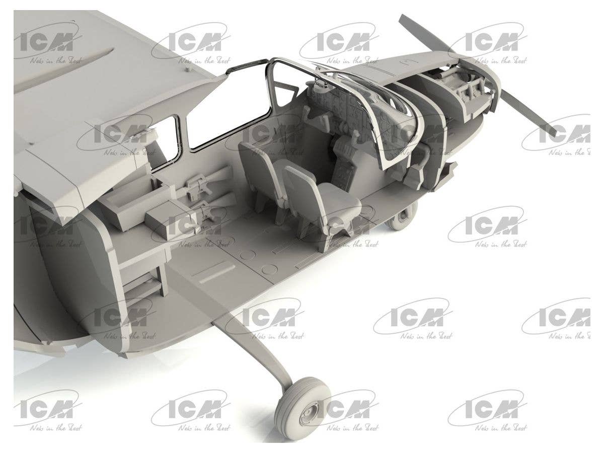ICM 1/48 O-2A Late Production USAF Observation Aircraft | 4823044407606