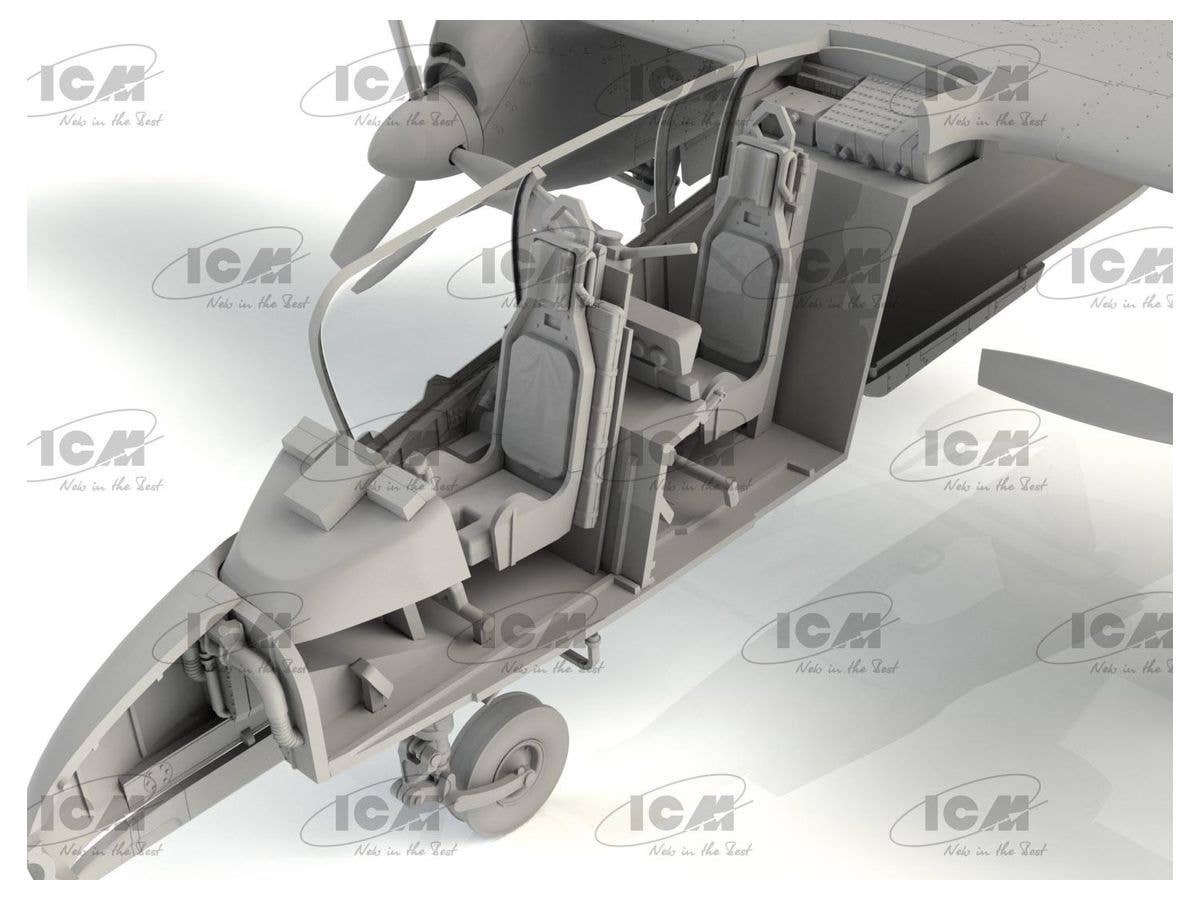 ICM 1/48 OV-10A Bronco, US Attack Aircraft (100% new molds) | 4823044407712