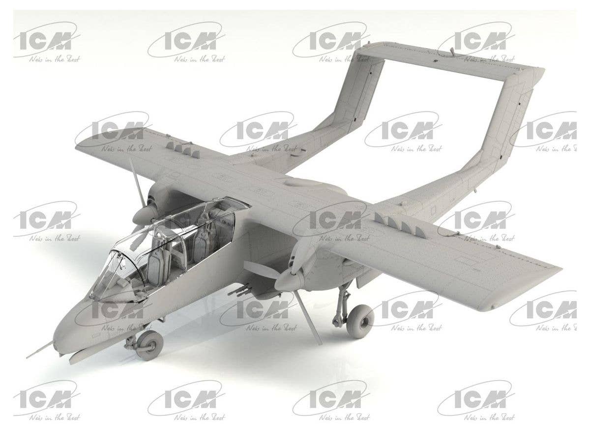 ICM 1/48 OV-10A Bronco, US Attack Aircraft (100% new molds) | 4823044407712