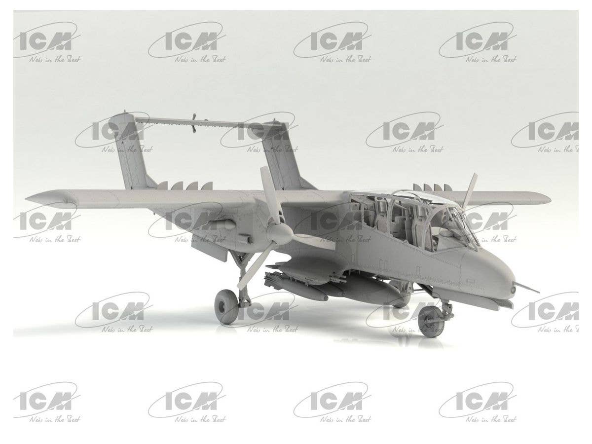 ICM 1/48 OV-10A Bronco, US Attack Aircraft (100% new molds) | 4823044407712