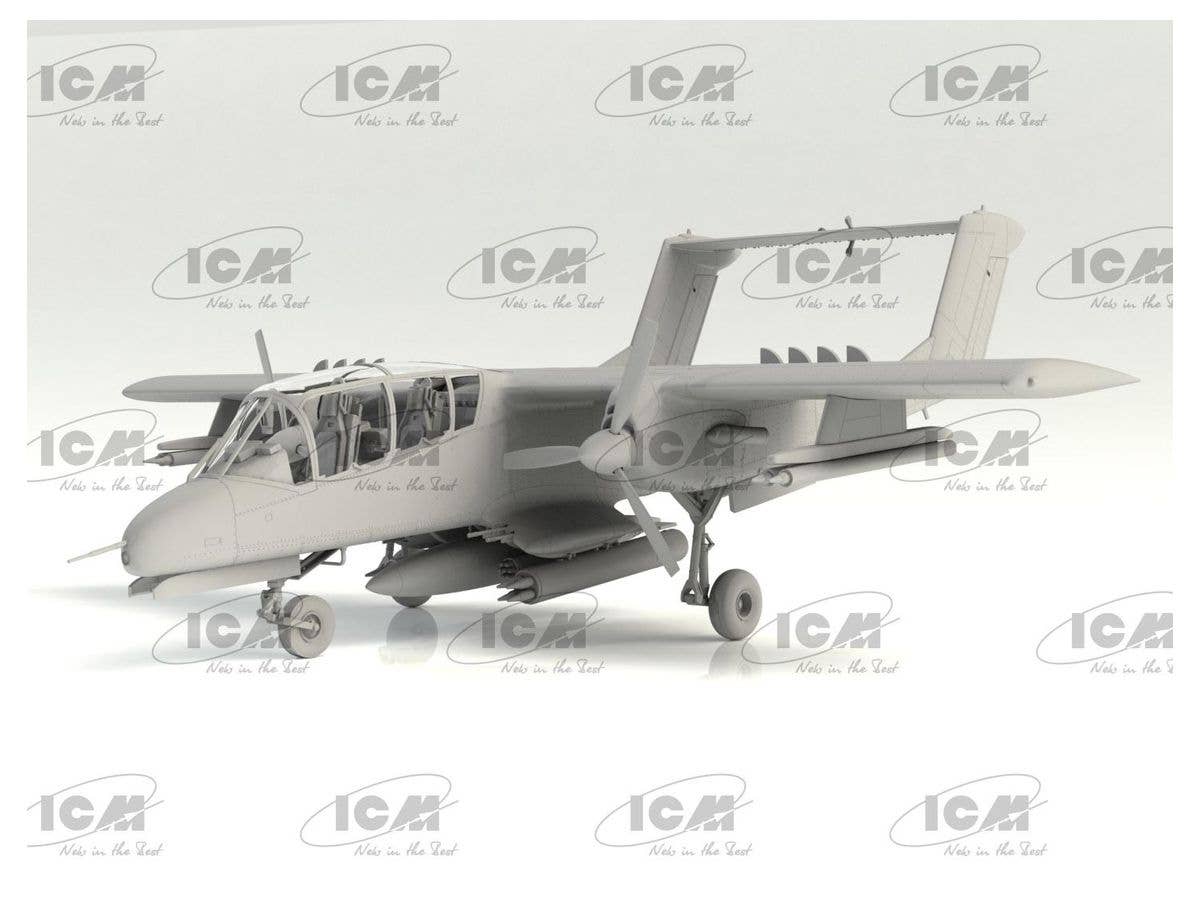 ICM 1/48 OV-10A Bronco, US Attack Aircraft (100% new molds) | 4823044407712